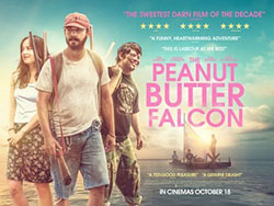 Peanut Butter Falcon movie poster starring Zack Gottsagen