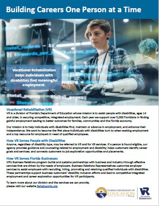 Building Careers One Person At A Time flyer